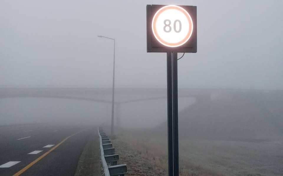 Ограничение скорости вводится на трассе «Астана — Павлодар» с 9 февраля