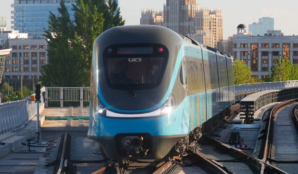 Аким Астаны: LRT перевез почти 1 млн пассажиров