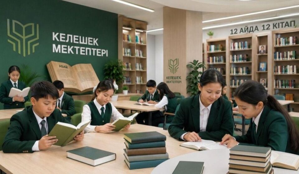 «Келешек мектептері» запустят проект «12 книг за 12 месяцев»