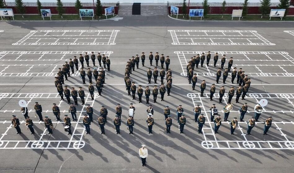 Нацгвардия выстроила «GGG» в честь Головкина