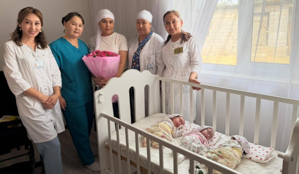 В Туркестанской области родилась шестая тройня