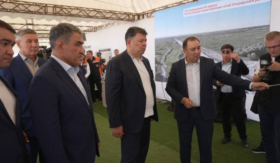 19:32, 31 Июля 2026
Водную инфраструктуру модернизируют в Туркестанской области: Бозумбаев оценил ход проектов