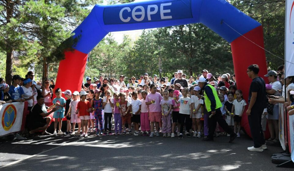 В Астане в забеге KIDS RUN выступили 1000 детей